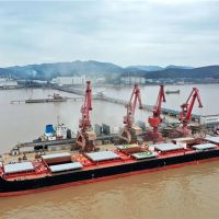 人力成本直降50%！舟山開通至武漢江海直達運輸新航線 利好長江流域砂石企業