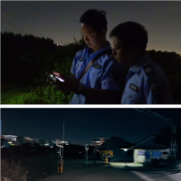 【高壓】打擊違法洗砂洗泥行為！廣東中山執法人員夜“探”砂石場