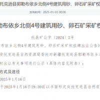 溢價率達1127%!該省一砂石礦成功出讓